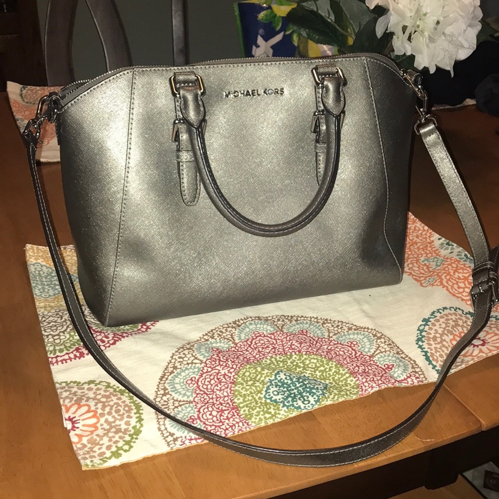 Metallic Michael Kors purse